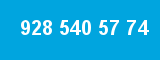 928 540 57 74 928 540 57 74